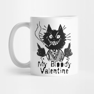 bloody valentine and the bad cat Mug